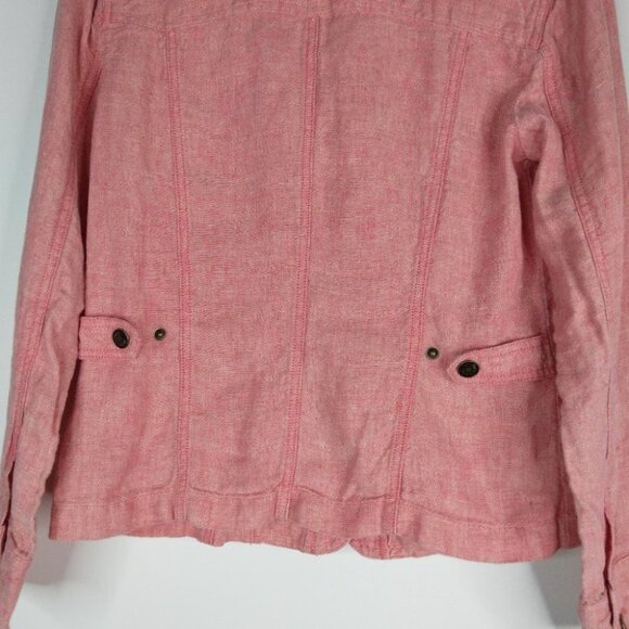 J.jill Linen Button-down Jacket Top | Size XS - Picture 8 of 8